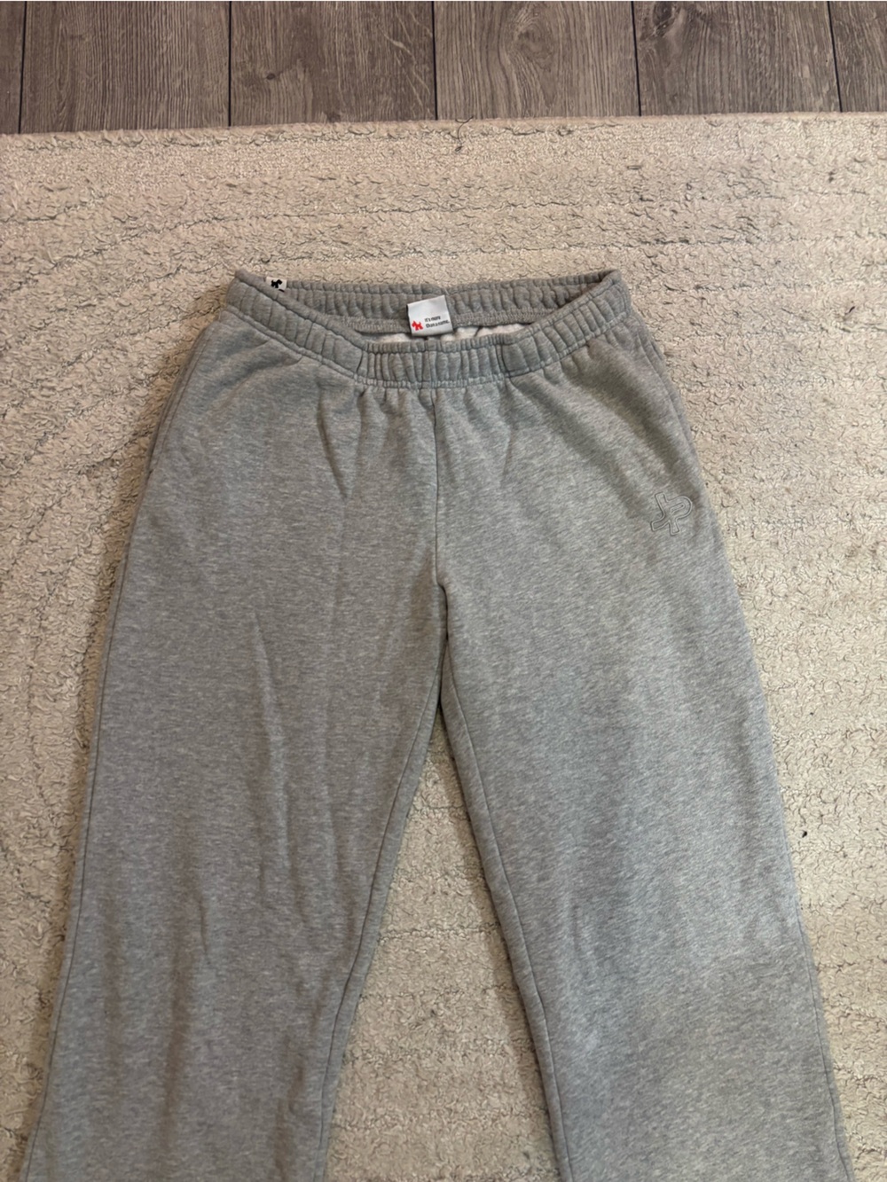 Joshua Perets Flared Light Gray Sweatpants - Comfortable Everyday Joggers